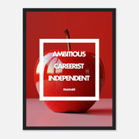 Affiche déco chic et élégante - Un hommage au style tradwife, parfait pour un intérieur raffiné.