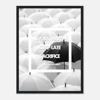 Affiche entrepreneur mindset - La décoration idéale pour ceux qui n’acceptent pas l’échec.