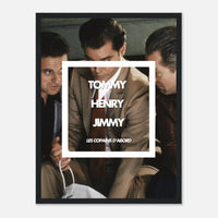 Affiche décorative style Goodfellas - Un hommage aux films cultes sur l’univers du crime.