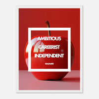 Poster encadré féminin et intemporel - Une pièce de décoration inspirante et sophistiquée.