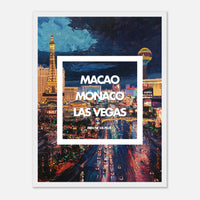 Poster ‘Rien ne va plus’ - Un clin d’œil aux passionnés de chance et de stratégie.