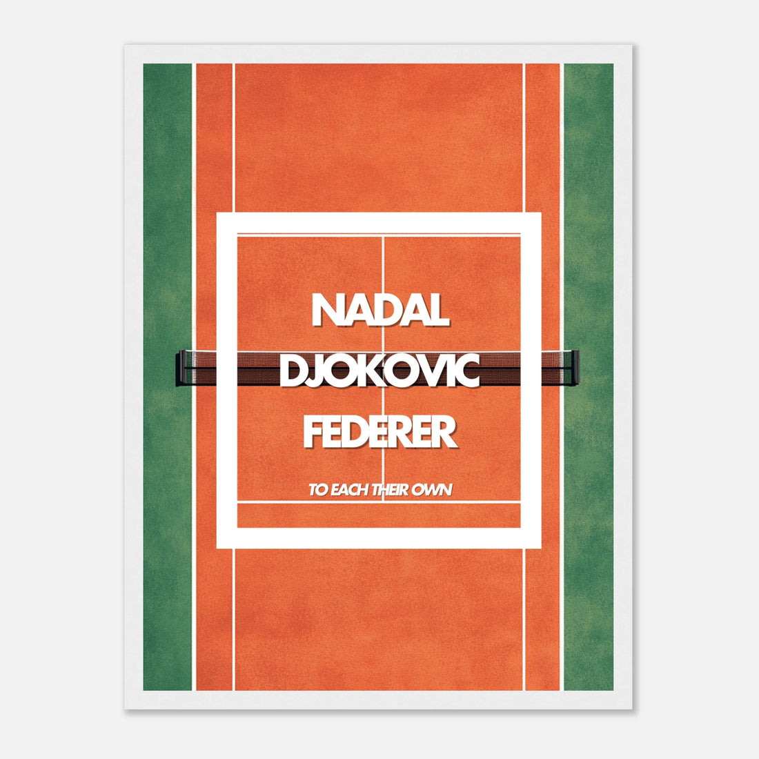 Poster art déco sur le tennis - Quand les légendes du sport rencontrent le design minimaliste pour un intérieur stylé.
